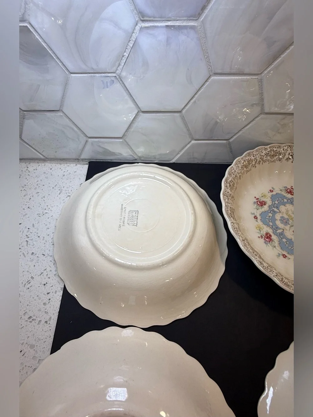 Set of 6 Limoges Lyric 8